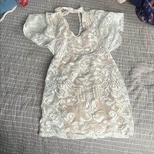 Charlotte Russe White Lace Dress